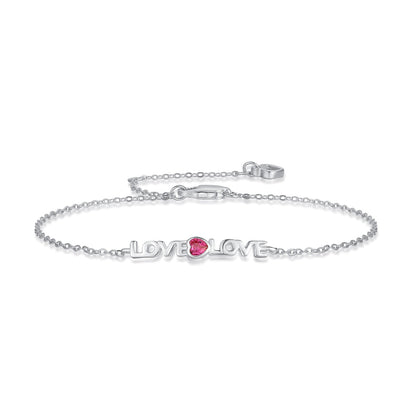 [Olivia JW]Romantic Heart Shape Lover Bracelet