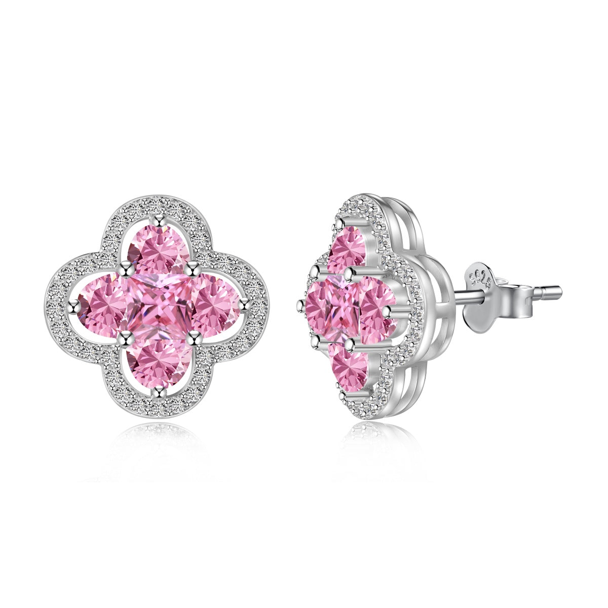 [Olivia JW]Lucky Four-Leaf Clover Exquisite Earrings