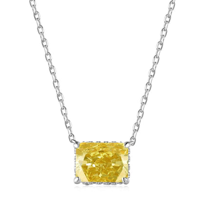 [Olivia JW]Luxurious Square Shape Colorful Necalack