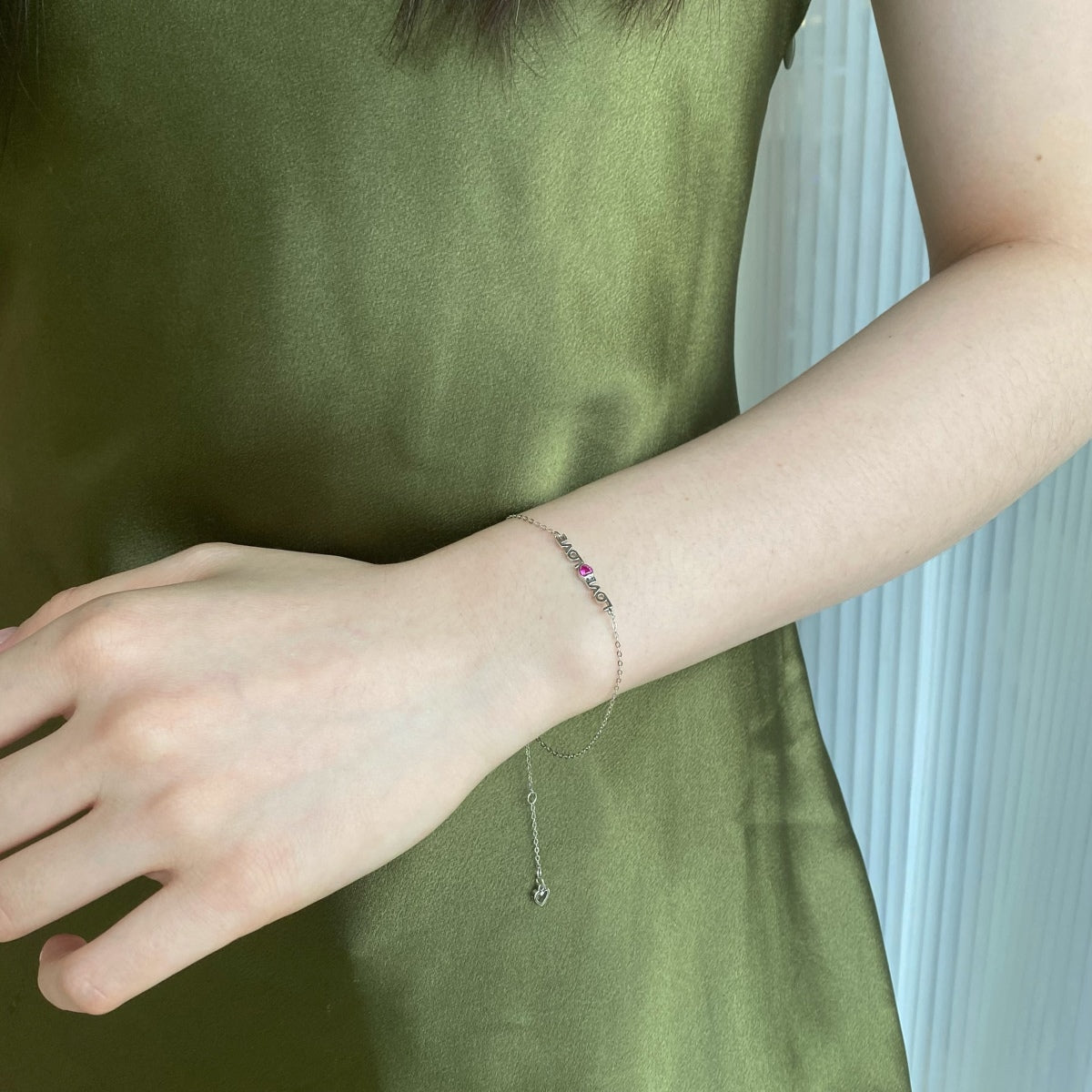 [Olivia JW]Romantic Heart Shape Lover Bracelet