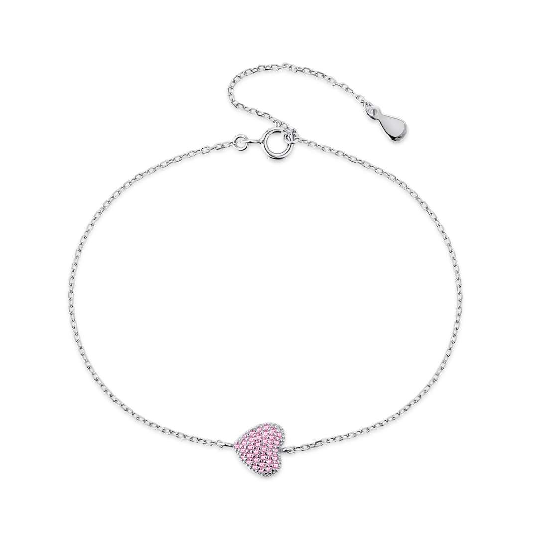 [Olivia JW]Heart-Shaped Gentle and Versatile Bracelet