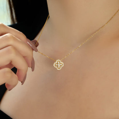[Olivia JW]Four-Leaf Clover Various DIY Wearable Necklaces