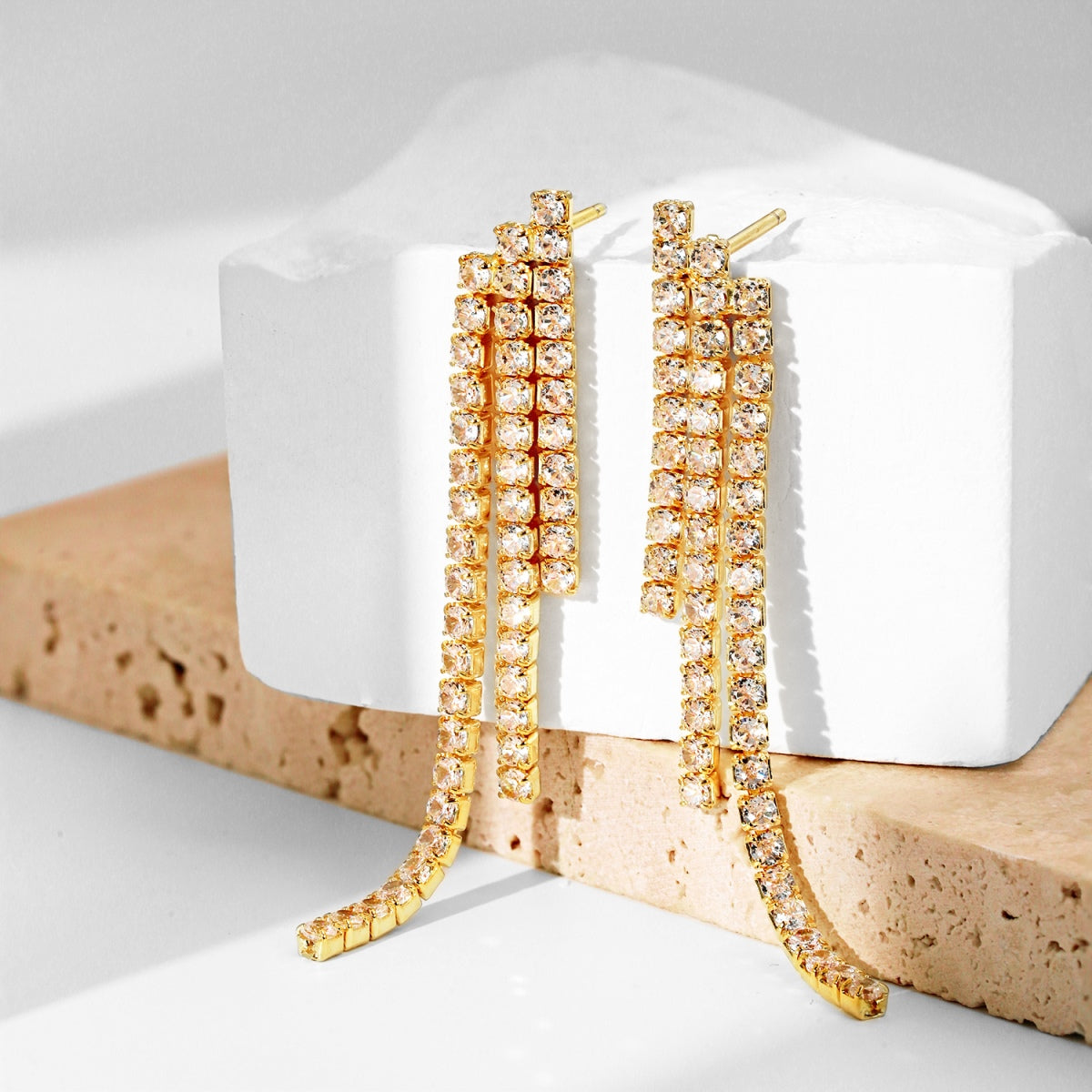 [Olivia JW]Luxurious Dainty Banquet Earrings