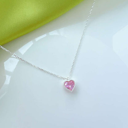 [Olivia JW]Ornate Heart Shape Necklace