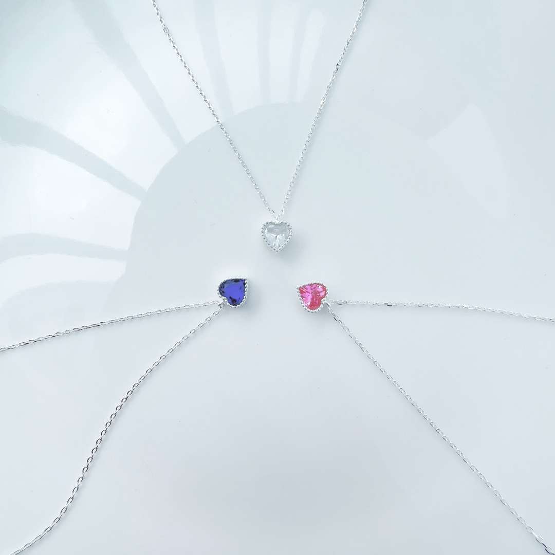 [Olivia JW]Ornate Heart Shape Necklace
