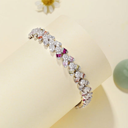 [Olivia JW]Dainty Exquisite Flower Shape Daily Bracelet