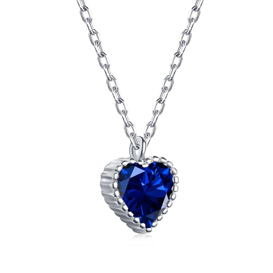 [Olivia JW]Ornate Heart Shape Necklace