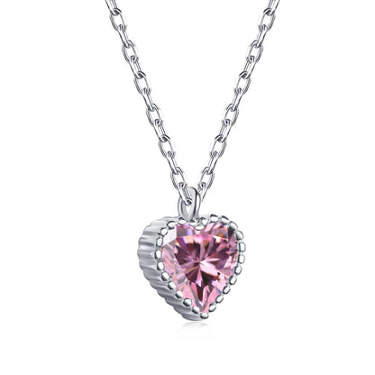 [Olivia JW]Ornate Heart Shape Necklace