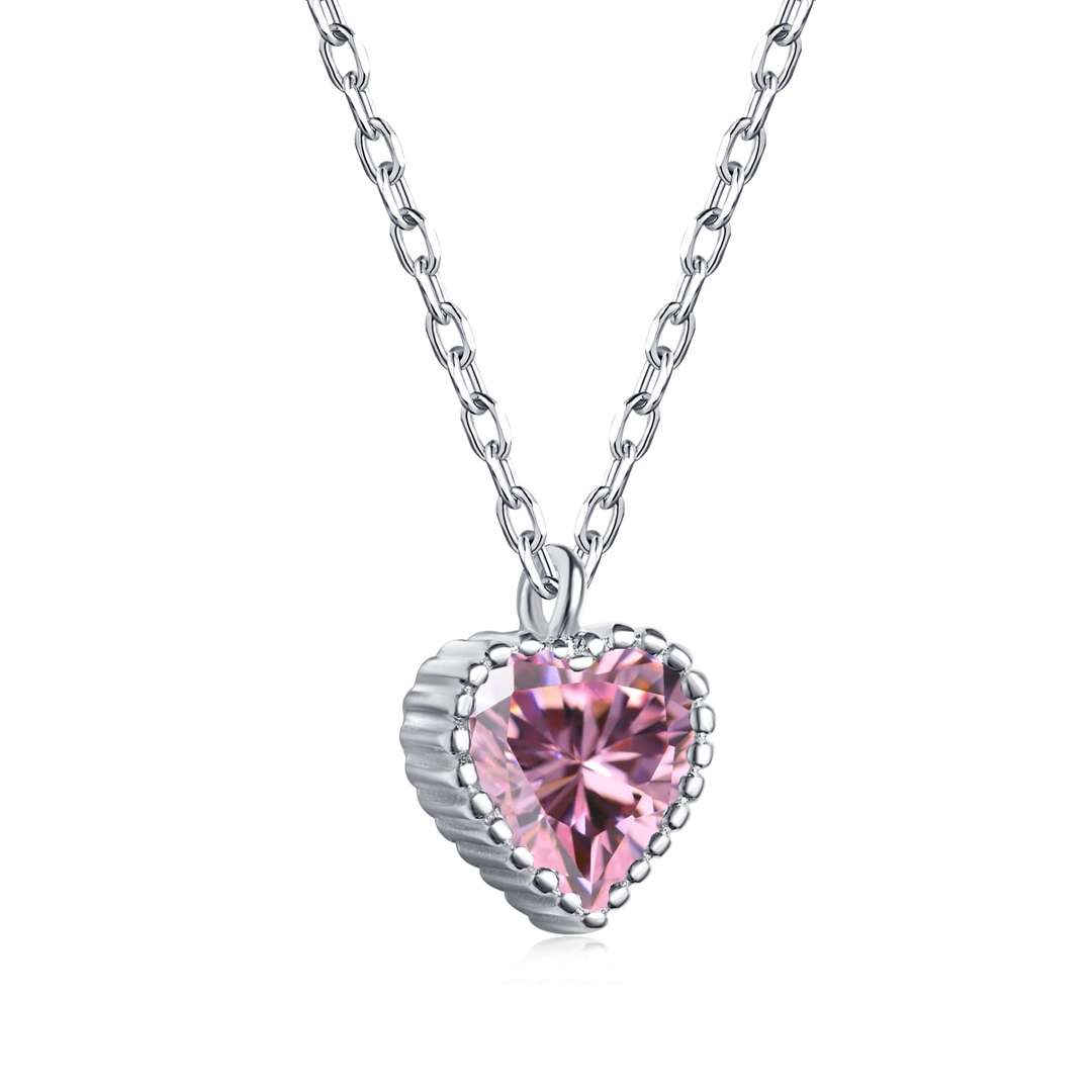 [Olivia JW]Ornate Heart Shape Necklace