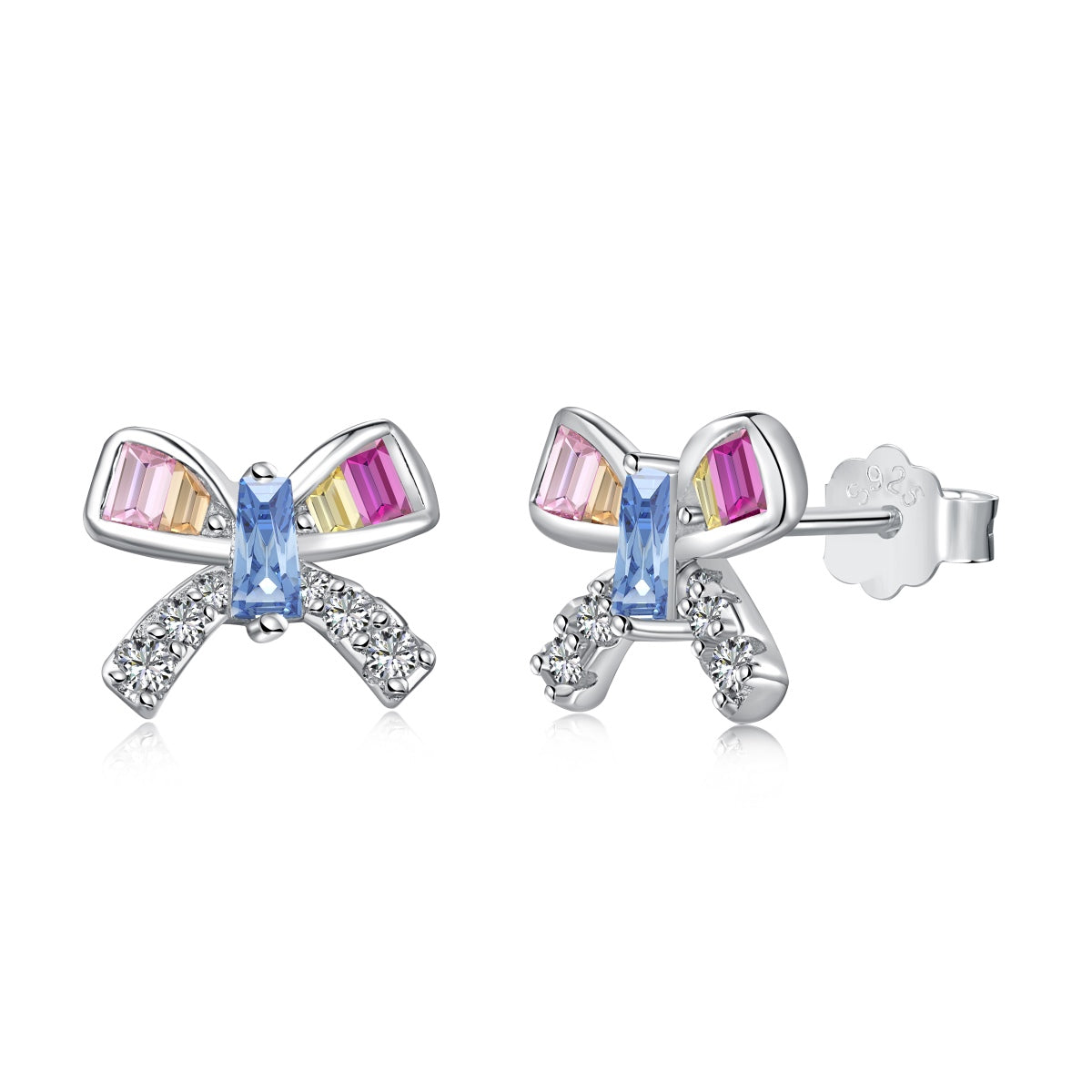 [Olivia JW]Ornate Butterfly Shape Daily Earrings