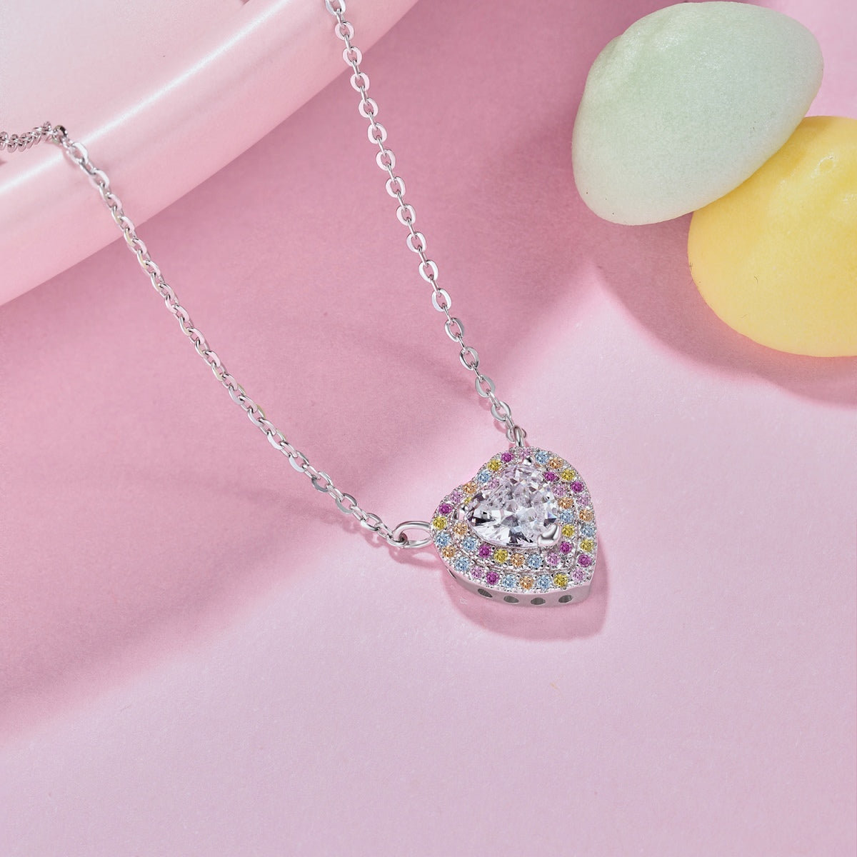 [Olivia JW]Exquisite Heart Shape Necklace