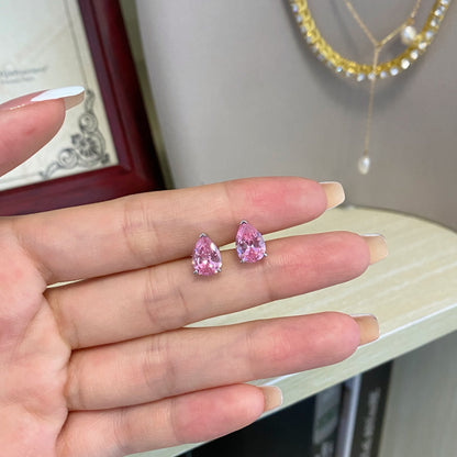[Olivia JW]Ornate Water Drop Shape Earrings