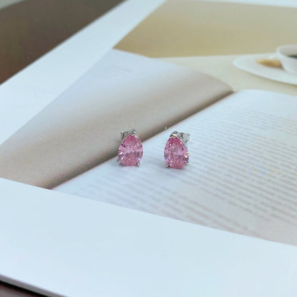 [Olivia JW]Ornate Water Drop Shape Earrings