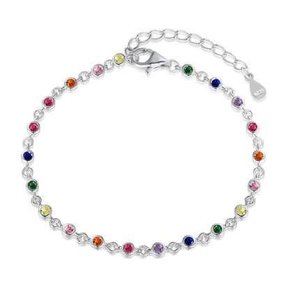 [Olivia JW]Colorful Bead Array Bracelet