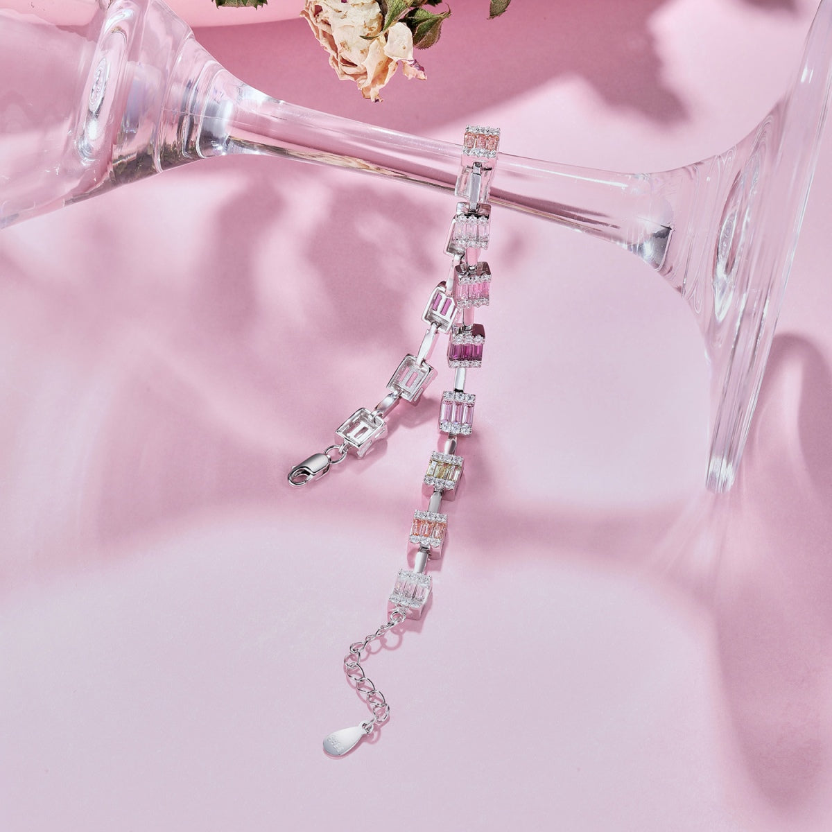 [Olivia JW]Dainty Charming Emerald Cut Daily Bracelet