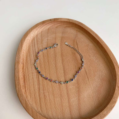 [Olivia JW]Colorful Bead Array Bracelet