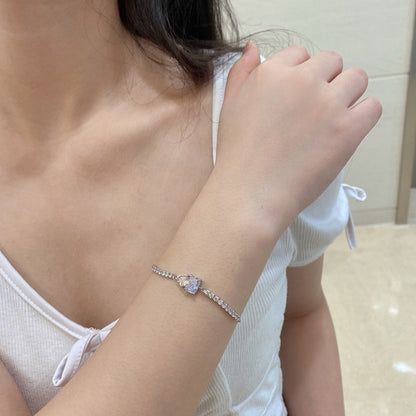 [Olivia JW]Dazzling Unique Multi Shape Lover Bracelet
