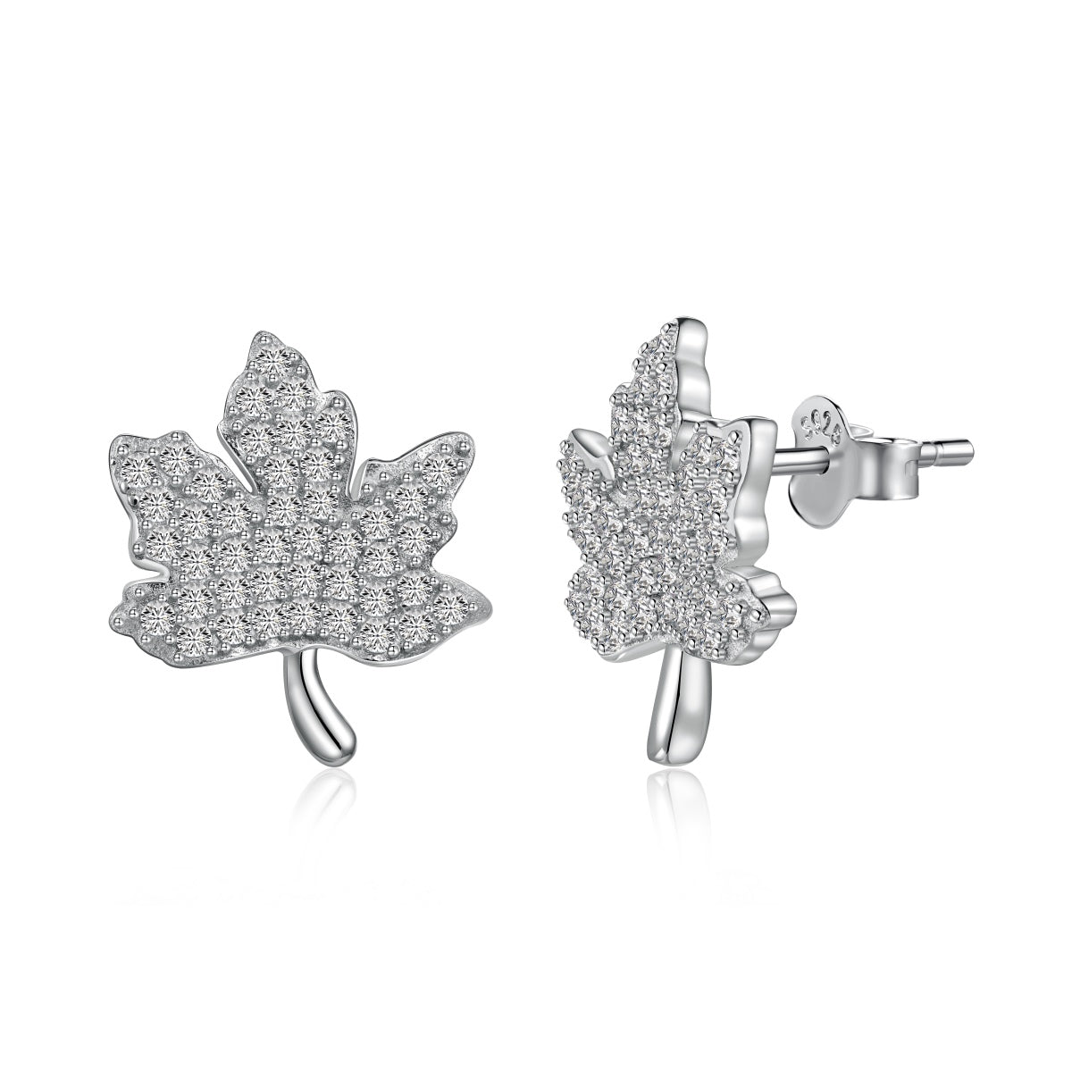 [Olivia JW]Exquisite Maple Leaf Design Earrings