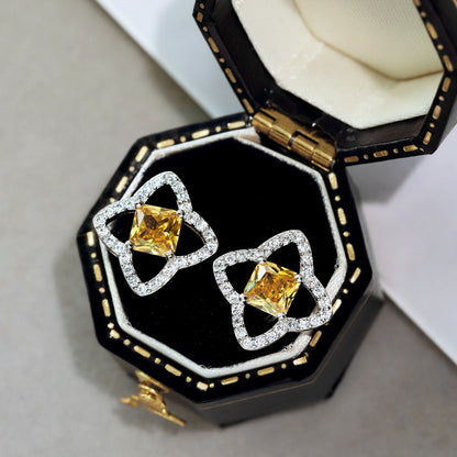 [Olivia JW]Elegant Star Shape Princess Cut Daily Earrings