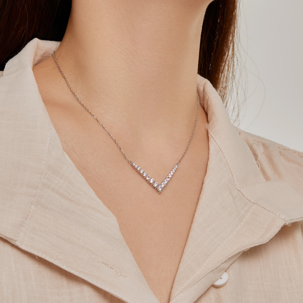 [Olivia JW]Ornate Round Cut Necklace