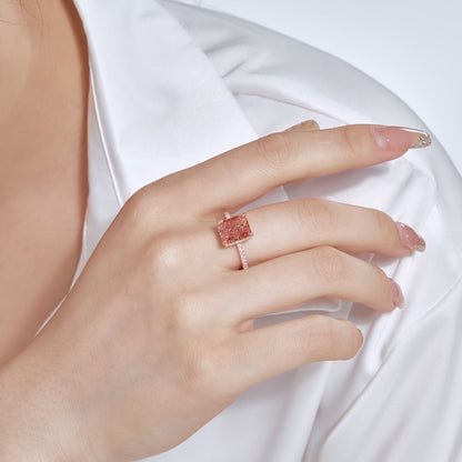 [Olivia JW]4.0 Carat Luxurious Engagement Ring