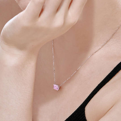 [Olivia JW]Luxurious Square Shape Colorful Necalack