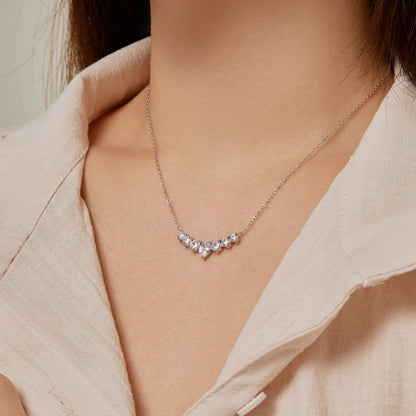 [Olivia JW]Dainty Colorful Heart Necklace