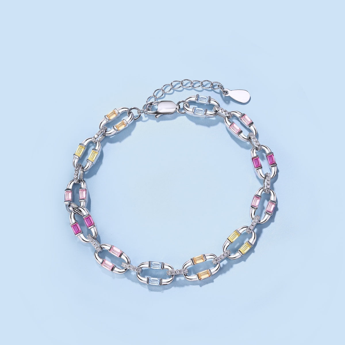 [Olivia JW]Dazzling Colorful Daily Bracelet