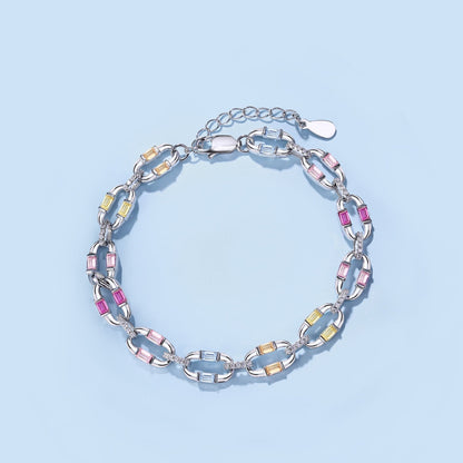 [Olivia JW]Dazzling Colorful Daily Bracelet