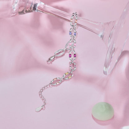 [Olivia JW]Dazzling Colorful Daily Bracelet