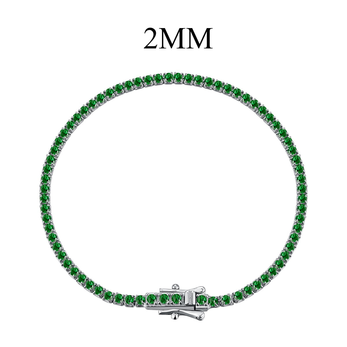 [Olivia JW]Radiant Colorful Round Cut Party Bracelet
