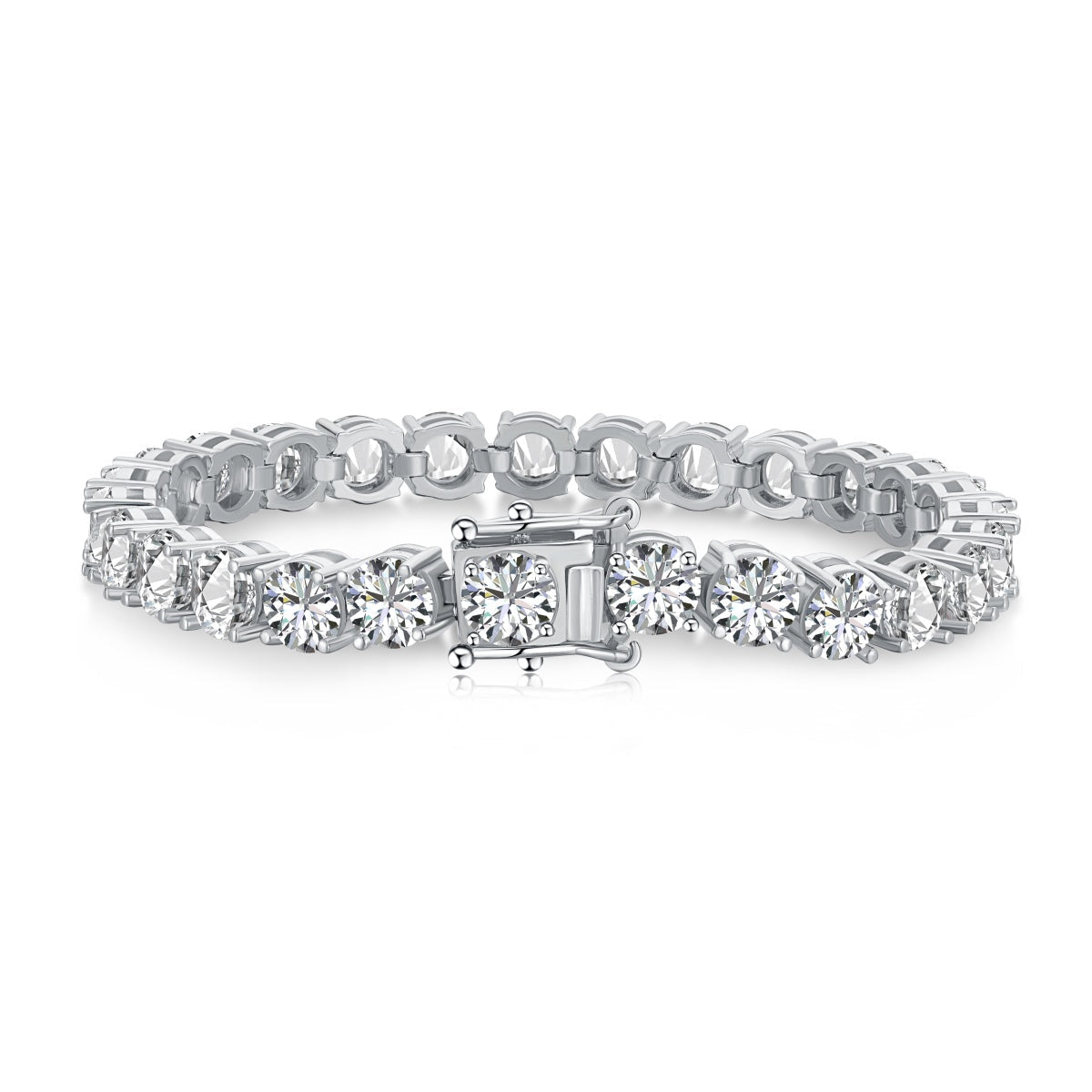 [Olivia JW]0.75 Carat Dazzling Round Cut Wedding Bracelet