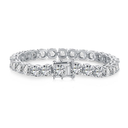 [Olivia JW]0.75 Carat Dazzling Round Cut Wedding Bracelet