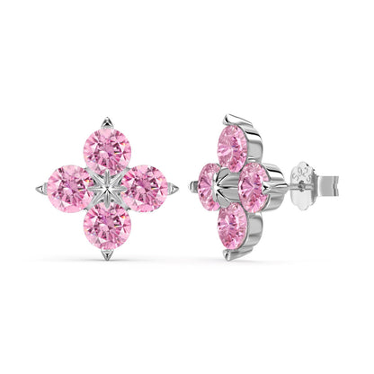 [Olivia JW]Four-Leaf Clover Eight-Pointed Star Earrings