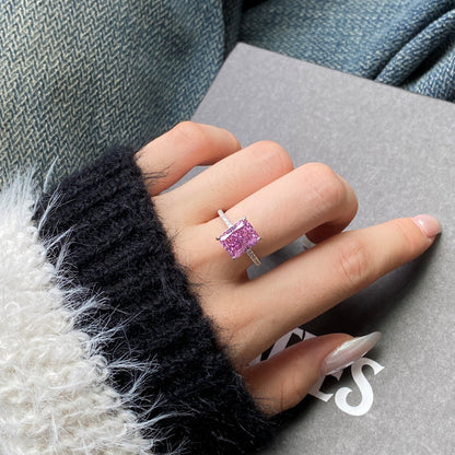 [Olivia JW]4.0 Carat Luxurious Engagement Ring