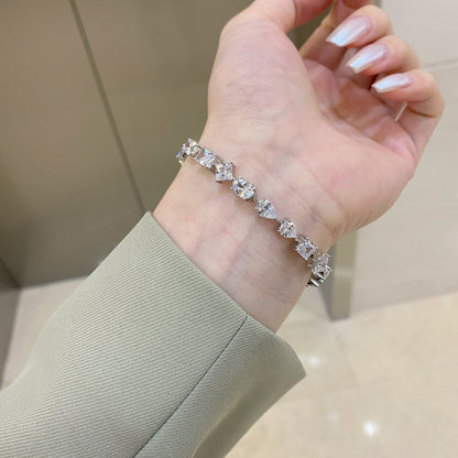 [Olivia JW]Unique Exquisite Multi Cut Daily Bracelet