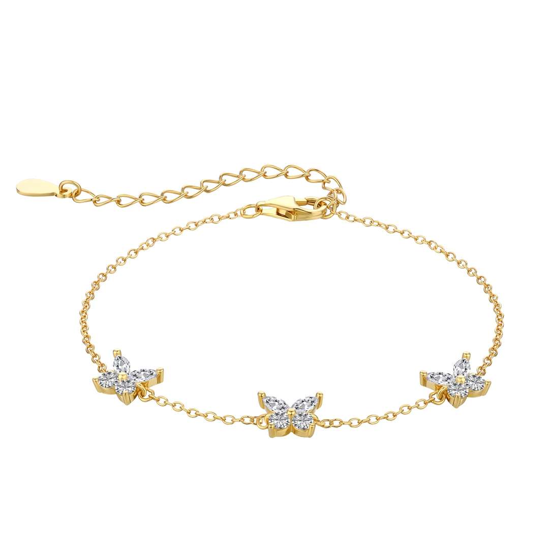[Olivia JW]Radiant Butterfly Shape Necklace