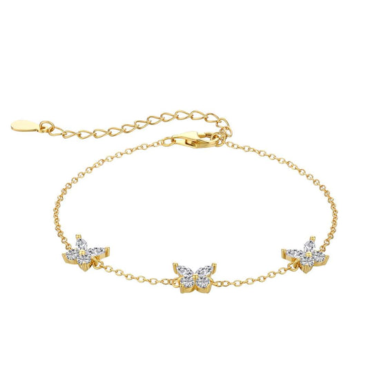 [Olivia JW]Radiant Butterfly Shape Necklace