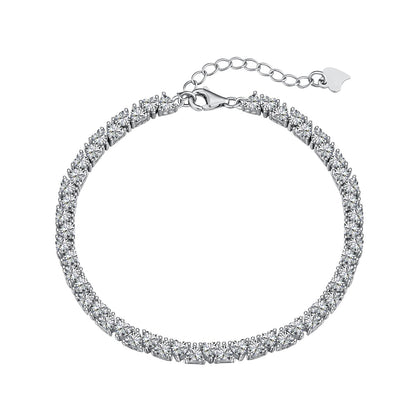 [Olivia JW]Dazzling Romantic Heart Shape Lover Bracelet