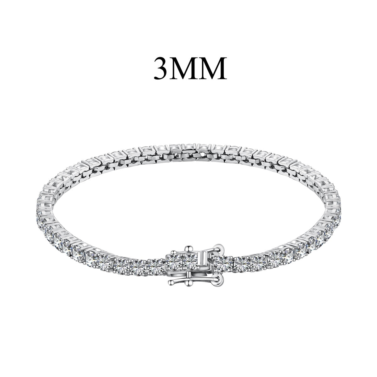 [Olivia JW]Radiant Colorful Round Cut Party Bracelet