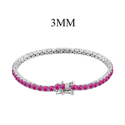 [Olivia JW]Radiant Colorful Round Cut Party Bracelet