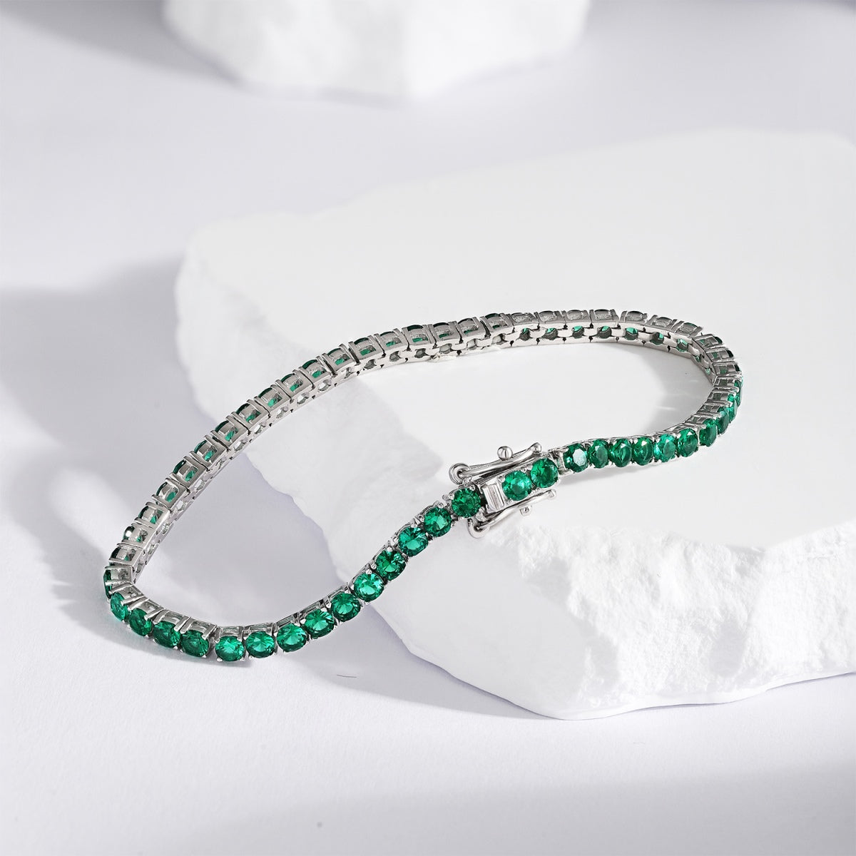 [Olivia JW]Radiant Colorful Round Cut Party Bracelet
