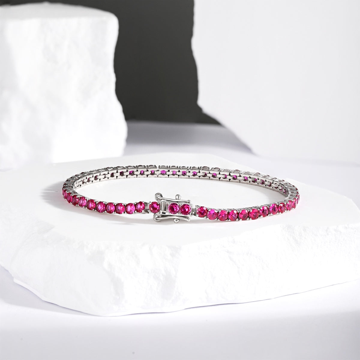 [Olivia JW]Radiant Colorful Round Cut Party Bracelet
