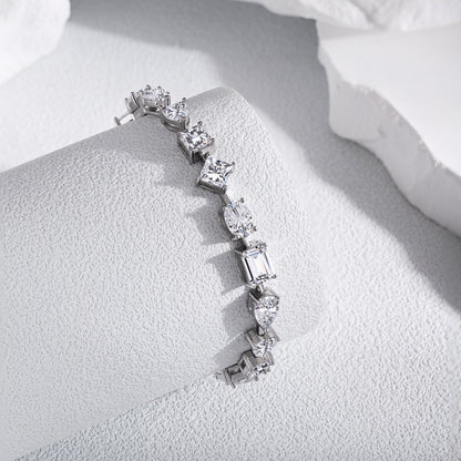 [Olivia JW]Unique Exquisite Multi Cut Daily Bracelet