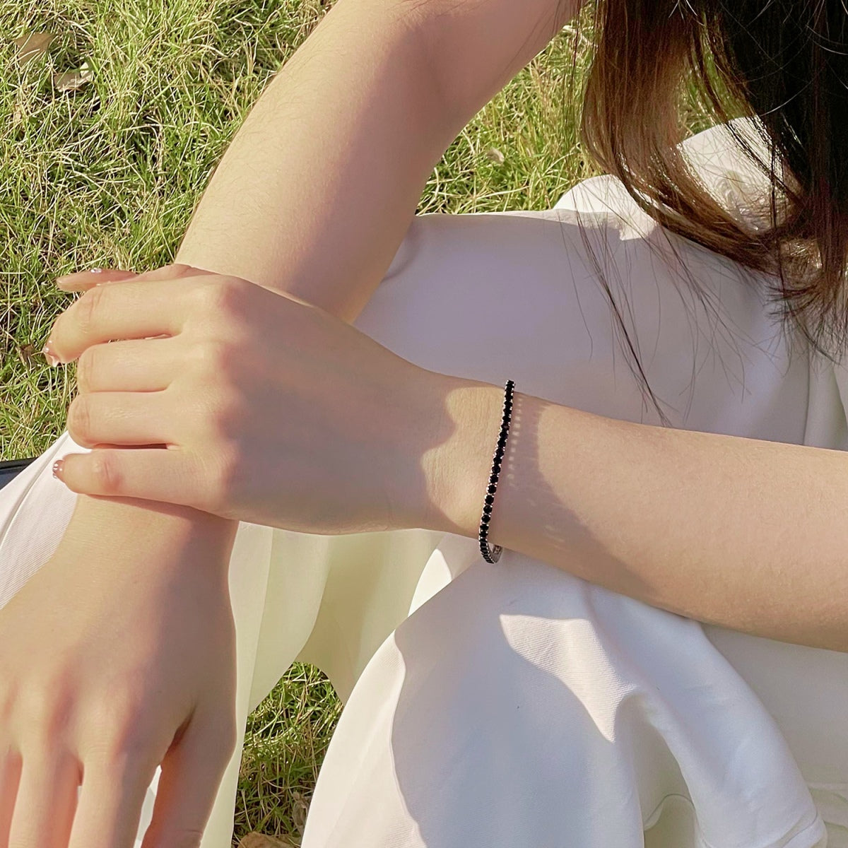 [Olivia JW]Radiant Colorful Round Cut Party Bracelet