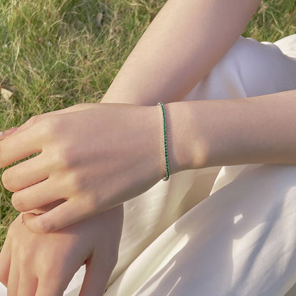[Olivia JW]Radiant Colorful Round Cut Party Bracelet