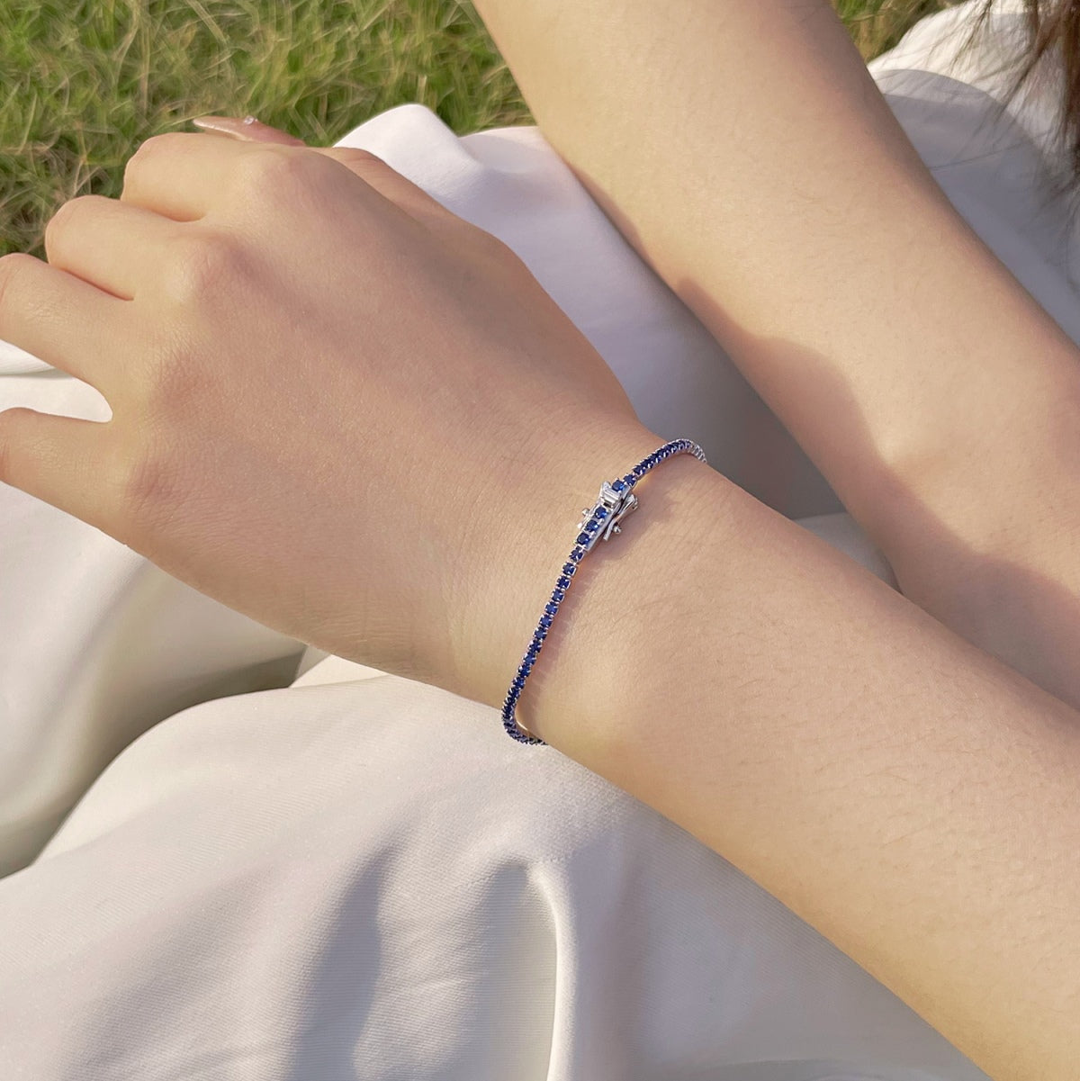 [Olivia JW]Radiant Colorful Round Cut Party Bracelet