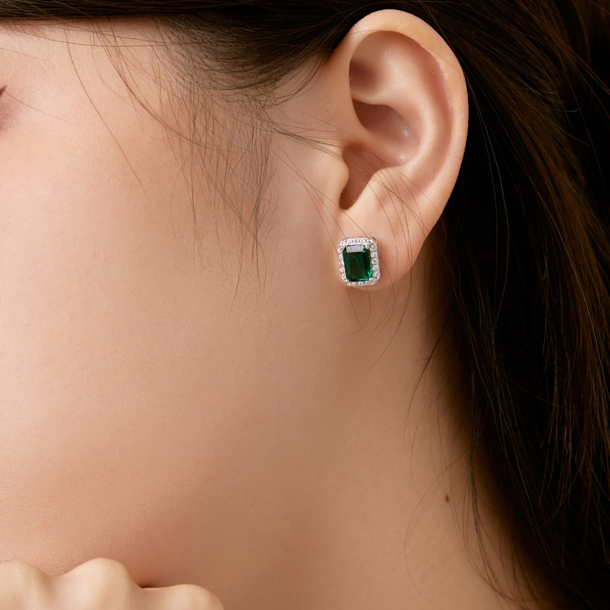 [Olivia JW]Luxurious Dainty Emerald Cut Banquet Earrings