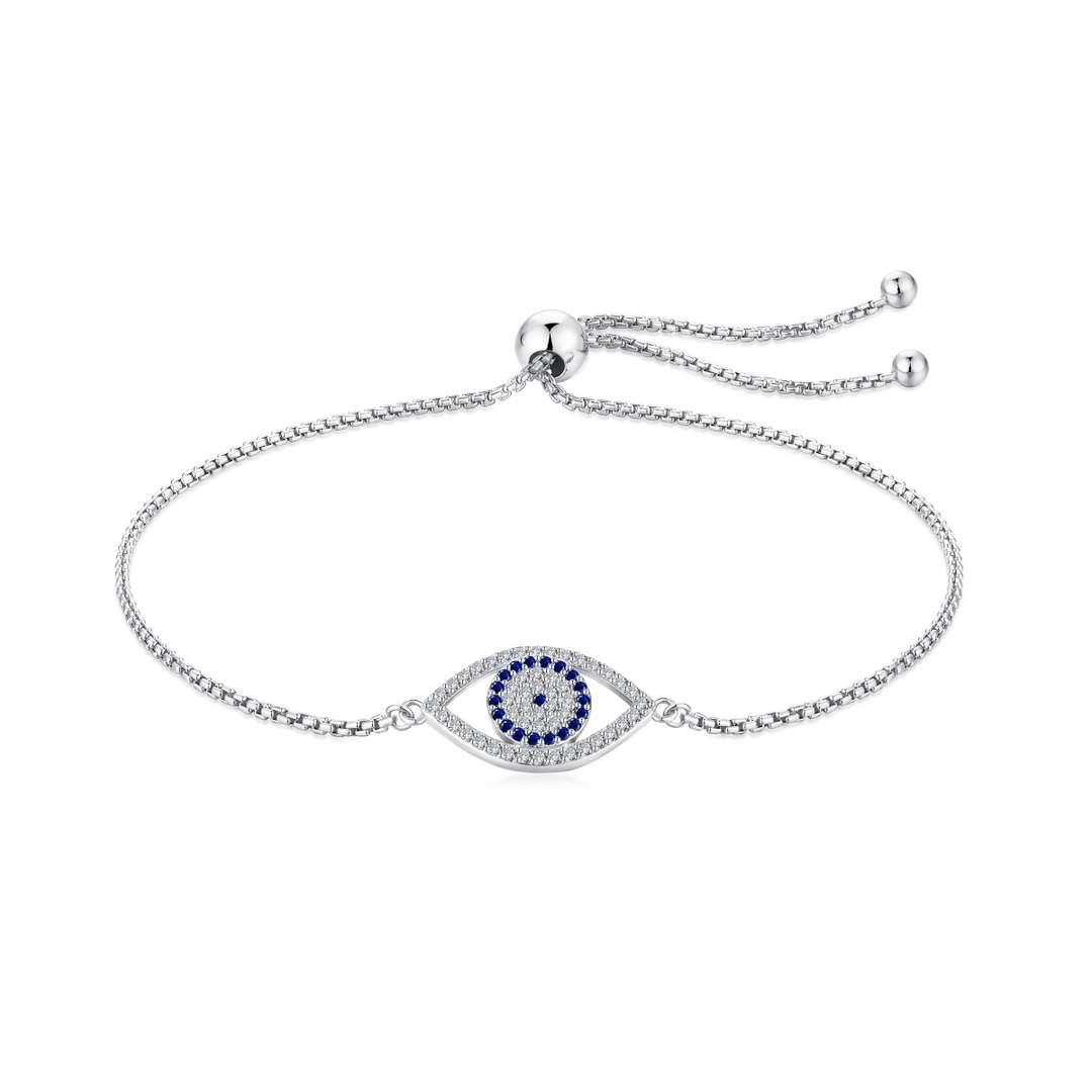[Olivia JW]Dazzling Eye Shape Necklace