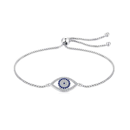 [Olivia JW]Dazzling Eye Shape Necklace